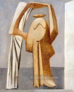 Pablo Picasso Painting - Bather with raised arms 1929 cubism Pablo Picasso